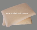 Soap Shape Gel Memory Foam Pillow with Velvet Fabric Cover