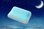 Soap Shape Gel Memory Foam Pillow with Mesh Fabric Cover